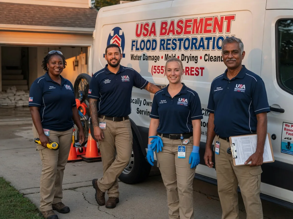 Basement Flood Cleanup company in Keyesport, IL